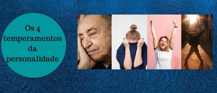 Os quatro temperamentos da personalidade (Galeno c.129-c.201 d.C.)