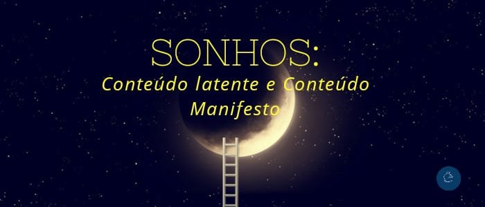 Sonhos: Conteúdo latente/Conteúdo Manifesto